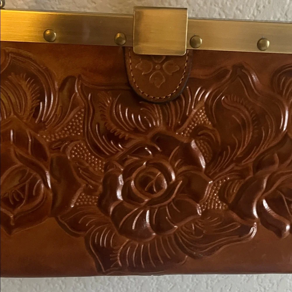 Patricia Nash Ferrara Leather Satchel - Picture 3 of 14